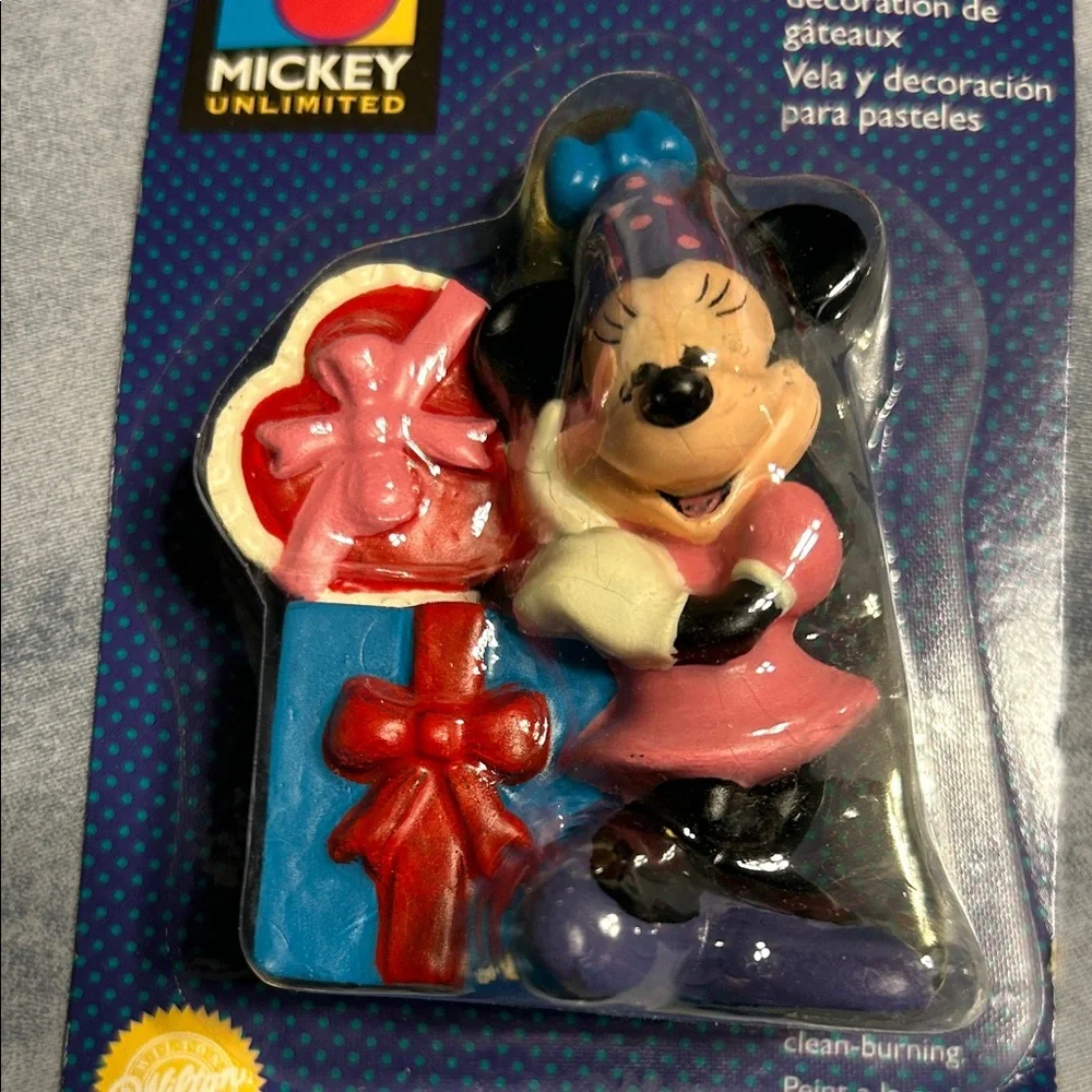 Birthday Candle Set - Minnie and Mickey